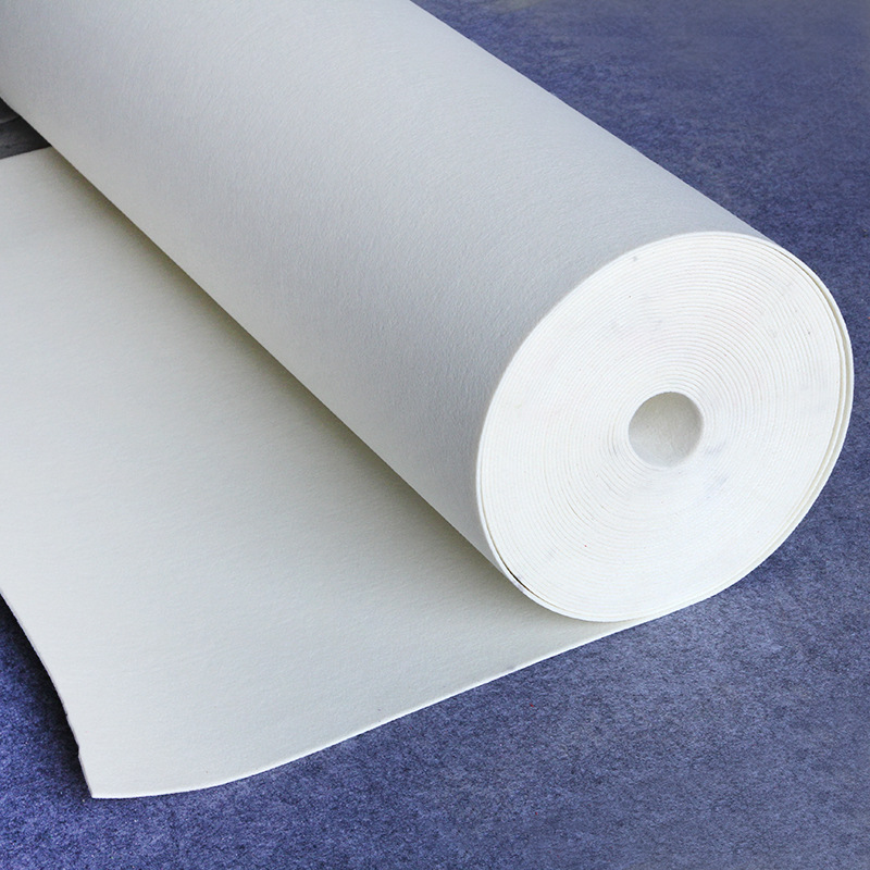 Needle-punched nonwoven fabric